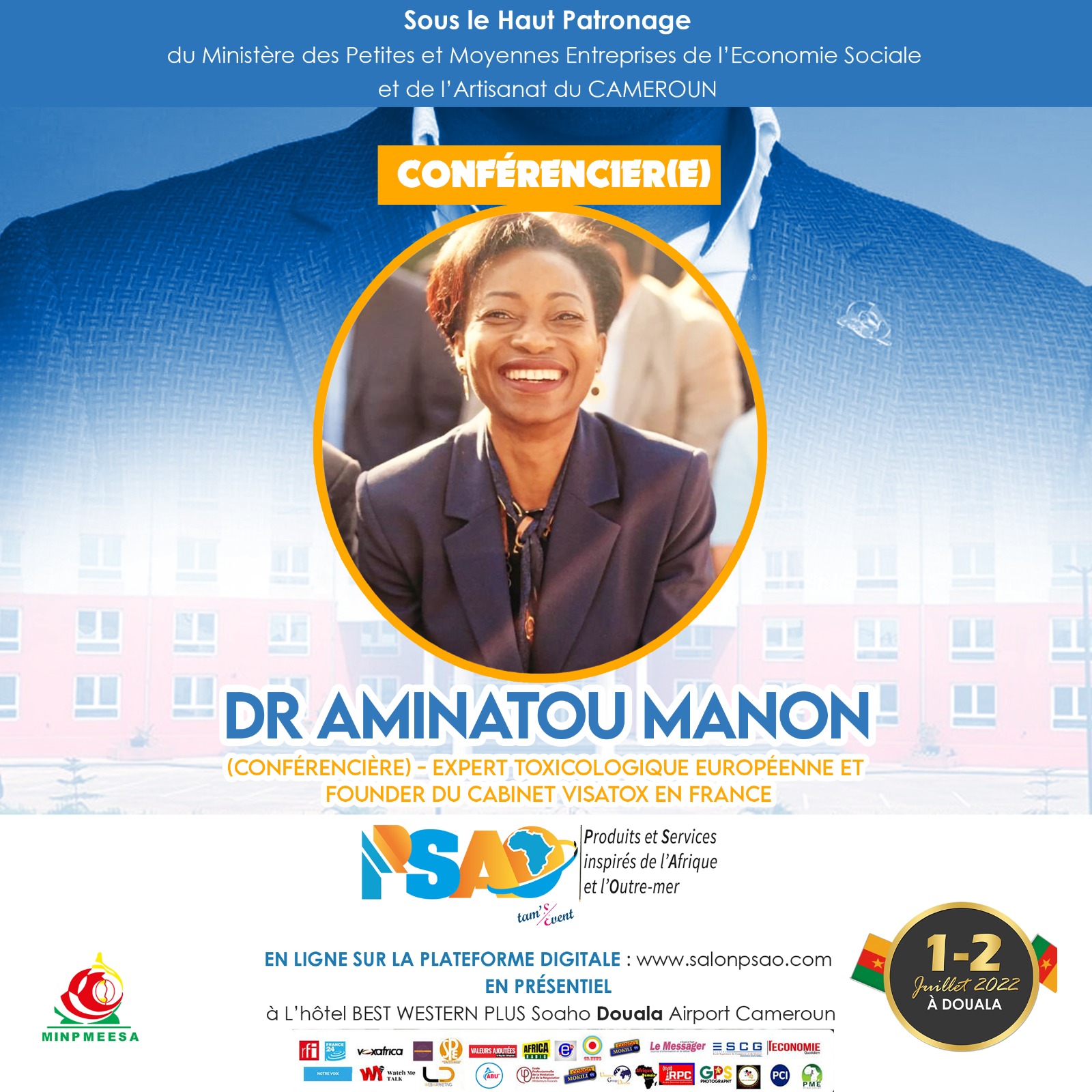 Affiche Dr Aminatou Manon