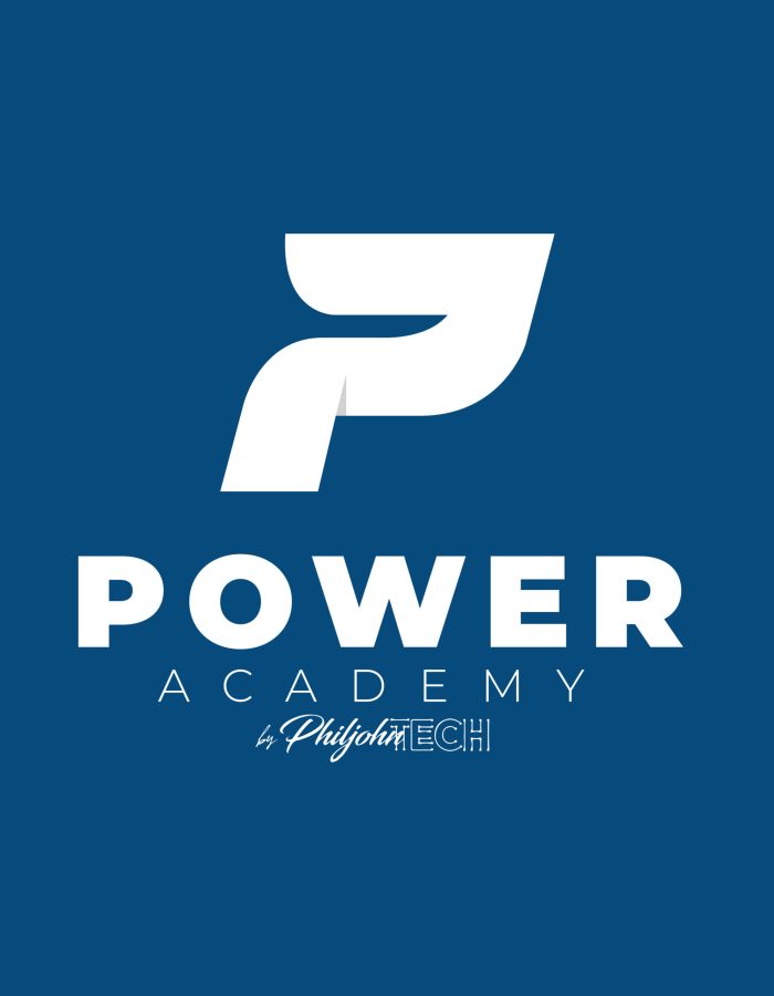 Power Logo blanc